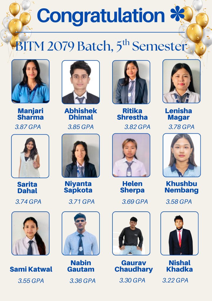 Celebrating Academic Excellence!